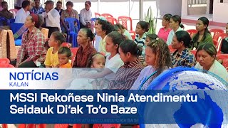 MSSI Rekoñese Iha Ninia Mandatu Seidauk Halo Atendimentu Ida Di’ak To’o ba Iha Baze [upl. by Gaddi448]