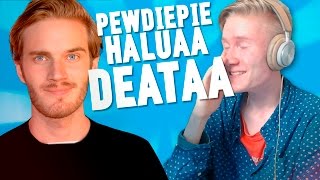 PEWDIEPIE HALUAA SÄNKYYN MUN KANSSA  PewDieBot [upl. by Haorbed187]