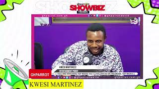 KWESI MARTINEZZ SLAMS CRITICS [upl. by Nylaf]