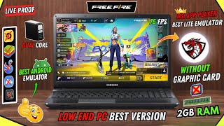 Msi Lite Version For Low End Pc  2GB Ram No Graphics Card  Msi App Player Lite For Free Fire [upl. by Ailenroc]