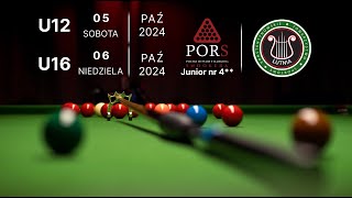 U16  Roch Pniak vs Bruno Sieradzki  PORS junior 4  2024 [upl. by Leese908]