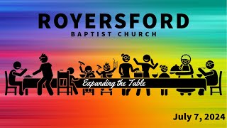 Royersford Baptist Church Worship Youth Sunday — July 7 2024 [upl. by Hulbig525]