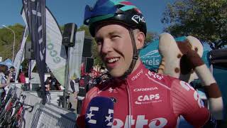 Jonas Gregaard  Interview at the start  Trofeo Calvia 2024 [upl. by Adikam428]