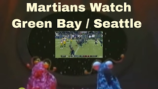 Controversial SeahawksPackers Sept 24 2012  Sesame Street Martians Replacement Referees [upl. by Rockefeller]