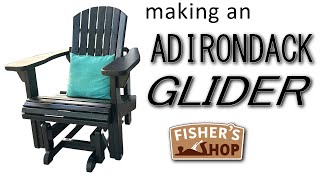 Woodworking Making Adirondack Gliders [upl. by Kuehnel]