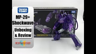 Transformers Masterpiece Review Takara Tomy MP29 Shockwave [upl. by Aihk]