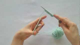 How to Knit Casting On for Beginners [upl. by Lemal]