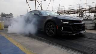 Challenger Hellcat vs Camaro ZL1 [upl. by Auliffe642]