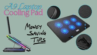 Unboxing A9 Laptop Cooling Pad from Lazada Cheap but Effective [upl. by Ott]