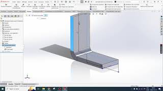 Tôlerie Solidworks  calcul de perte au pli [upl. by Silvana]