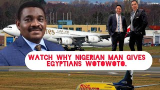 Nigerian man Gives Egyptians WOTOWOTO After they tried to disrespect Him at Egypt Airport [upl. by Edny479]