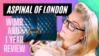 ASPINAL LARGE LOTTIE REVIEW amp WIMB 🤩  Affordable Alternative to Chanels Classic Flap 🤔 [upl. by Griffie6]