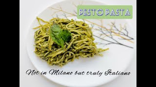 Pesto Pasta Recipe  Pesto Spaghetti  Truly Italian Taste with easy Ingredients [upl. by Ingraham]