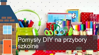 Przybory szkolne DIY [upl. by Adnamal]