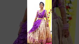 pattu lehanga with maggam work blouse designs please subscribe [upl. by Tirzah767]