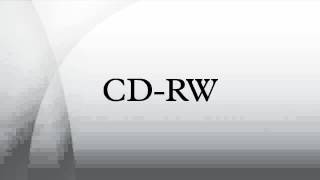 CDRW [upl. by Mel]