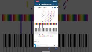 Rush E by SheetMusicBoss in Chrome Music Lab Shared Piano [upl. by Nnylram]