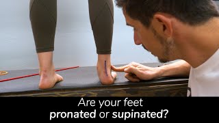 How To Tell If Your Feet are Pronated Or Supinated [upl. by Nelyahs]