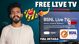 BSNL Live TV FINALLY Launches Can it beat JioTV Plus Testing Phase [upl. by Anabal470]