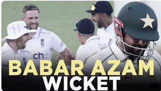 Babar Azam wicket in todays test against England [upl. by Asertal878]