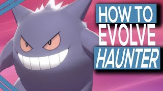 How To Evolve Haunter Into Gengar In Pokemon Sword amp Shield [upl. by Ellekram464]