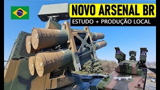 Novo ARSENAL BR com produção LOCAL military militar geopolitica [upl. by Lebama]