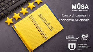 Recensioni Musa Formazione  Corso di Laurea Economia Aziendale Pegaso [upl. by Phil]