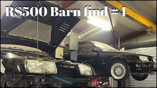 Sierra rs Cosworth Rs500 barn find After 27 years we bolt on the shiny stuff [upl. by Zennas]