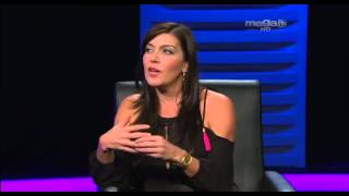 Una muy simpática actriz escritora y comediante Isabella Santo Domingo con Jaime Bayly [upl. by Siradal35]