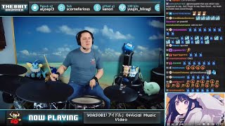 The8BitDrummer played アイドル YOASOBI  Drum cover [upl. by Llerud913]