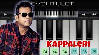 Kappaleri Poyachu  INDIAN  Easy Piano Tutorial  AR Rahman [upl. by Mcilroy]