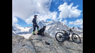 Bikebergsteigen  Enduro im Aostatal mit Hund [upl. by Regazzi]