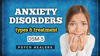 Anxiety Disorders in the DSM 5  Types of Anxiety Disorders  Urdu  Hindi I Psych healers [upl. by Charmine24]