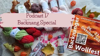 Nadelspiel Podcast 17 I Backnang Special I Youtuber Treff I Garn Haul amp Überraschung [upl. by Animsay794]