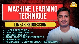 Linear Regression and all optimisation techniques LSE SGD Kernel regression Probabilistic view [upl. by Leinod]