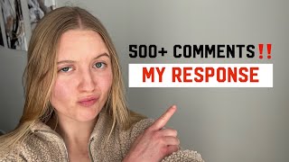 Responding to the hate comments  carnivore diet video [upl. by Rebel]