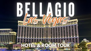 Bellagio Las Vegas Hotel and Casino  Hotel and Room Tour [upl. by Sotnas]