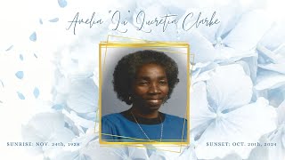 Sis Amelia Clarke Funeral Service [upl. by Iztim454]