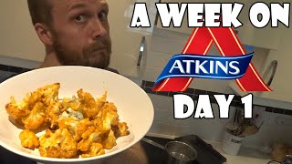 A Week On the Atkins Diet DAY 1 [upl. by Yajet999]