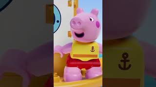 Lavventura in Barca Shorts PeppaPig LEGODUPLO [upl. by Tebazile]