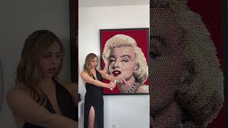 Blowtorch vs lipstick 💄 MarilynMonroe art by kevinchampeny1661 [upl. by Walworth]