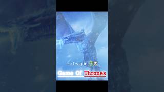 Ice Dragon 🐉 Night King resurrects Viserion ☠️🔥Game Of Thrones shorts gameofthrones fightscene [upl. by Terryn]