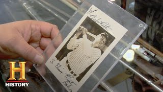 Pawn Stars Babe Ruths Autograph Season 4  History [upl. by Lose249]