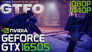 GTFO  GTX 1650 Super  Performance Review [upl. by Gregor466]