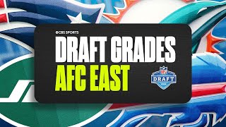 2024 NFL Team Draft Grades For AFC EAST Division I CBS Sports [upl. by Eamaj]