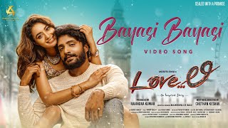 Bayasi Bayasi Video Song  Love Li  Vasishta Simha  Anoop Seelin  Abhuvanasa Creations [upl. by Elleimac213]