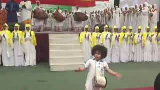 EOTC  Must see this beautiful child singing with Zemari Tewodros Yosef [upl. by Joette]