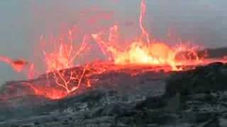 Epic Triple Lava Bubble Bursts At Kilauea Volcano Ocean Entry [upl. by Mendel]