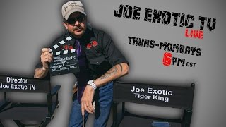 Joe Exotic TV Live 4222016 [upl. by Treblig174]