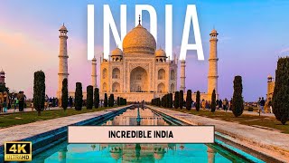 Explore India in 10 Minutes Blissful Music incredibleindia 4k video india travel modi bharat [upl. by Aloysius]